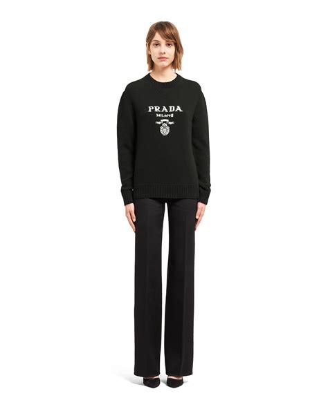 pullover donna prada|prada wool vest.